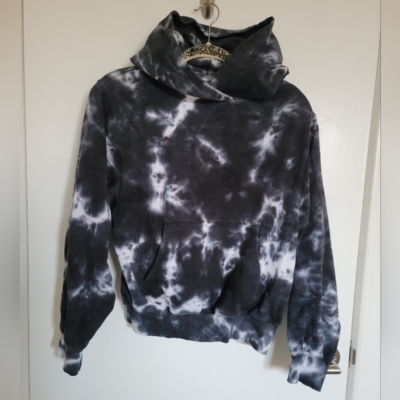 BRUNETTE THE LABEL - The MARBLE TIE DYE Best Friend Hoodie Xs/s - Picture 5 of 8